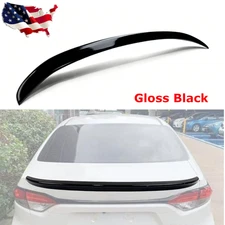 For 2014-2019 Toyota Corolla Sedan Gloss Black Style Rear Trunk Spoiler Wing