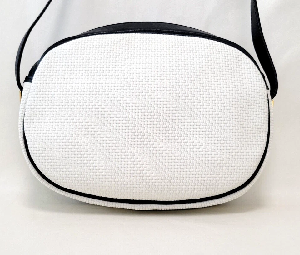 Bolso de Hombro Yves Saint Laurent Blanco PVC YSL Foto 3 de 4