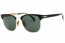 David Beckham DB 7057/F/S 0003 QT Matte Black/Green 56-20-145 Sunglasses New ...