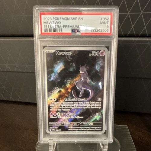 Pokemon 2023 Mewtwo #052 PSA 9 Holo Promo English SV: Scarlet & Violet