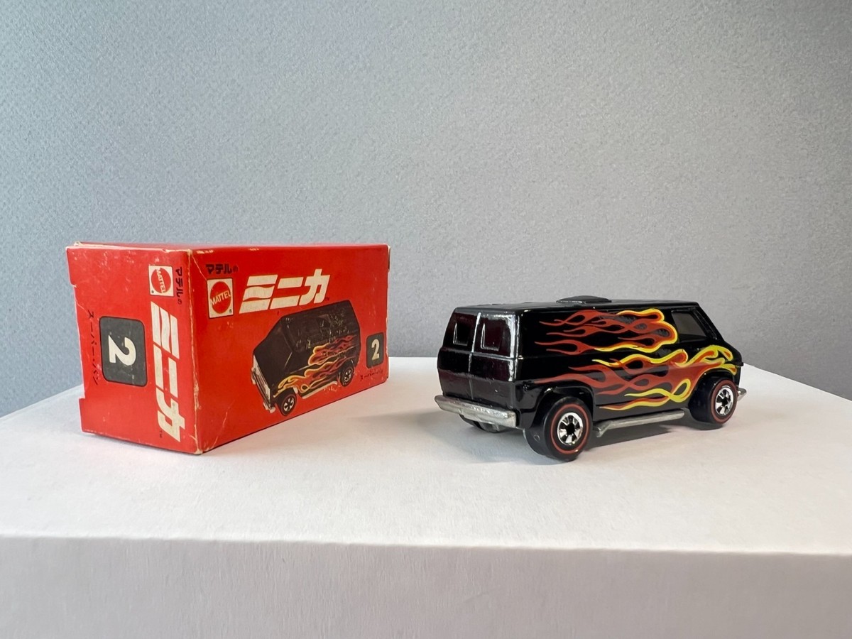 Hot Wheels # 2 Super Van Japan Rare Red Box Late 1970's **REDLINE