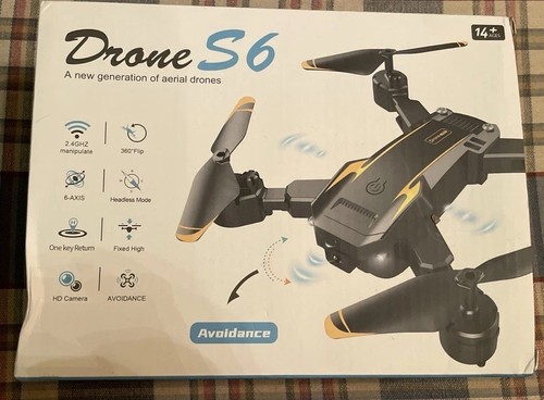 Drone S6 NEW - 360 Flip, 2.4 GHZ Manipulate, 6 Axis, Avoidance, ESC Camera MORE!