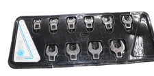 Matco SRCFSM10T 10-19mm 3/8" Drive 10 Piece  Metric Crowfoot Wrench Set USA