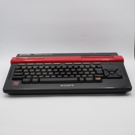 SONY MSX2 HIT BIT HB-F1 Home Computer Tested Black 1986  NTSC-J (Japan)