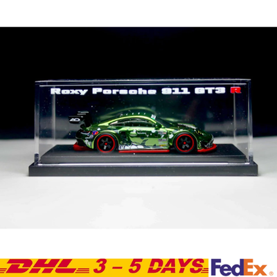 Hot Wheels Rexy Porsche 911 GT3 R (992) Olive Green Spectraflame