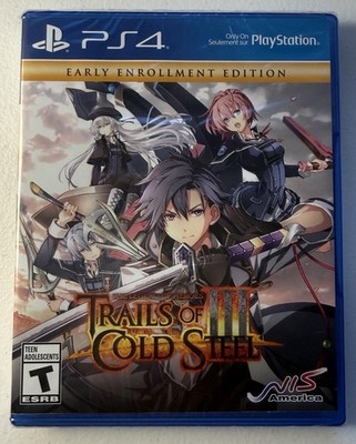 Trails of Cold Steel III Early Enrollment Edition - PS4 NIS America NEW Sealed