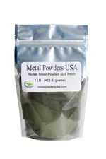 Nickel Silver Powder 1 LB Cold casters choice, mfg in USA. Rapid shipping