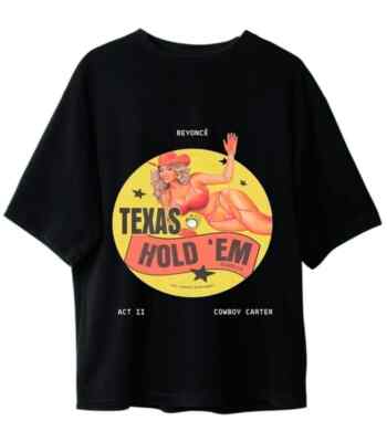 Beyonce Cowboy Carter Album 2025 Black T shirt Unisex tee S-5XL BT922