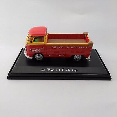 Coca-Cola /'62 Volkswagen Pickup BRAND NEW 1:43 Scale