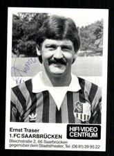 Ernst Traser Autogrammkarte 1 FC Saarbrücken...