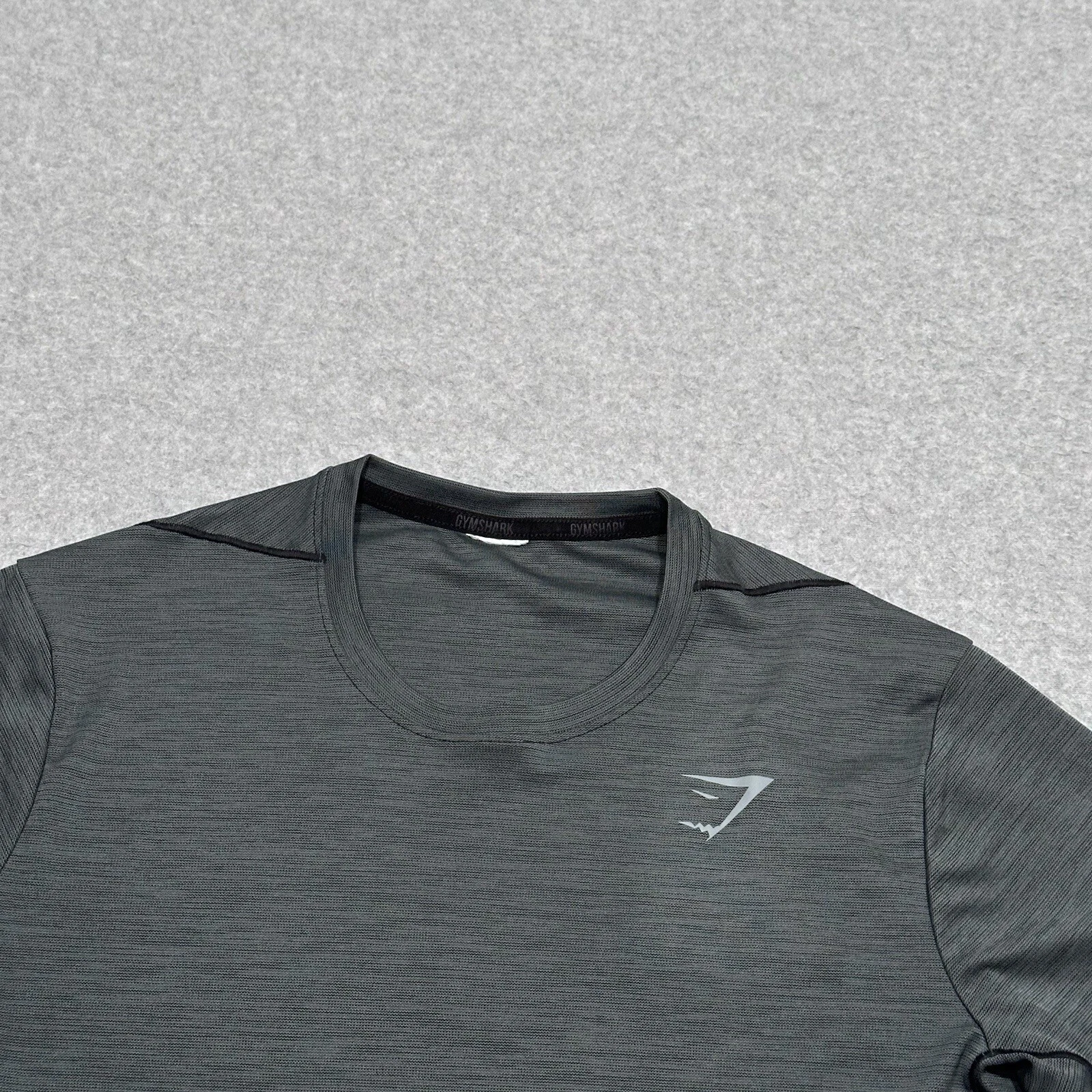 gymshark short sleeve training stretch gym casual run shirt