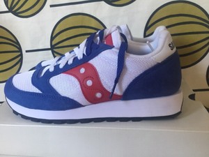 saucony red white blue