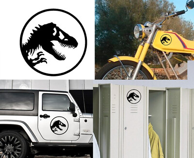 Jurassic Vinyl Aufkleber XS. Außenhaltbarkeit Mehr Als 7 Jahre
