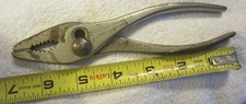 6.5" Crescent Thin Nose Slip-Joint Pliers L-26 USA ,Jamestown NY tool VTG