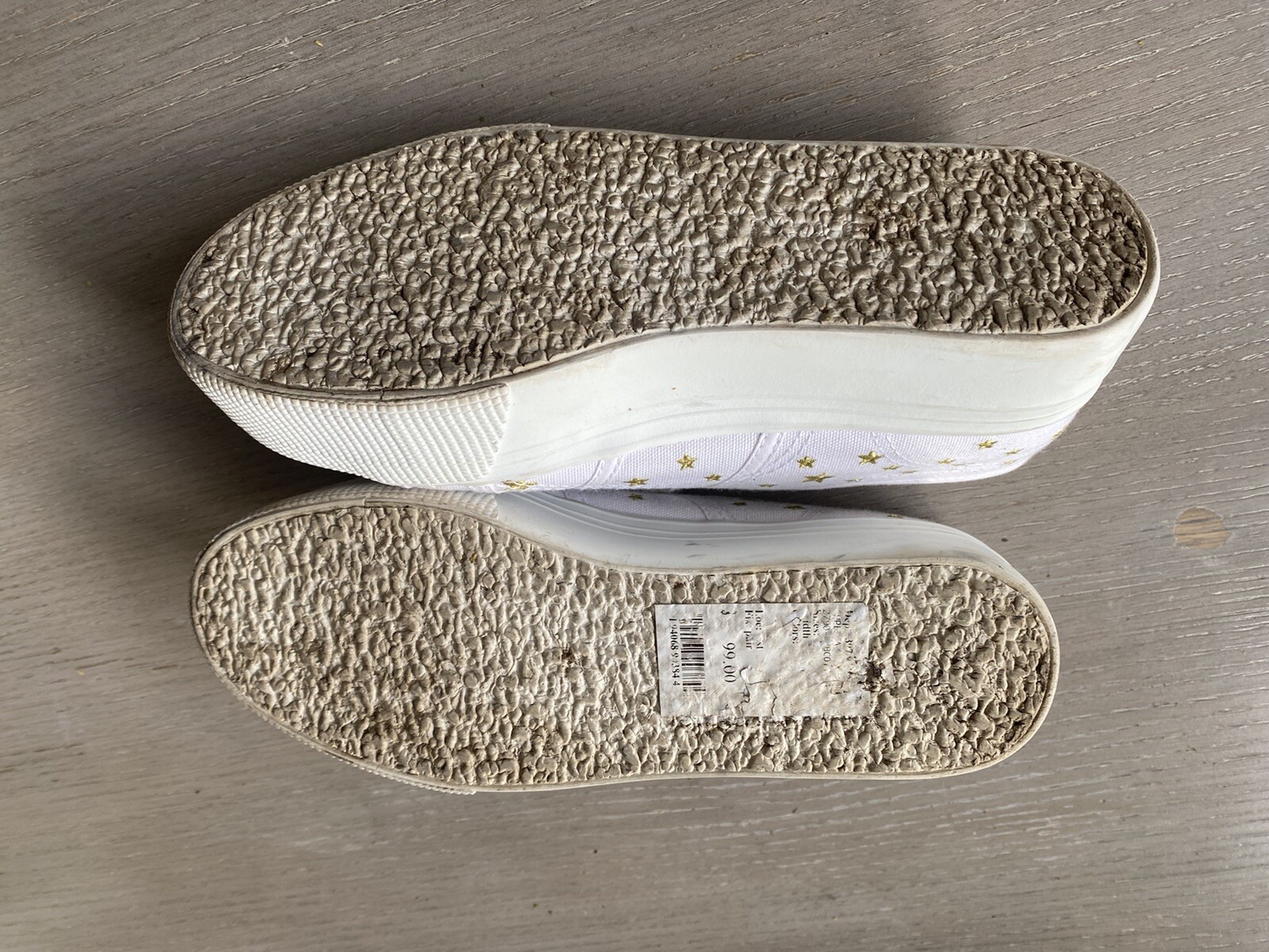 SUPERGA STACK STAR Nappa Embroidered SNEAKERS siz… - image 5