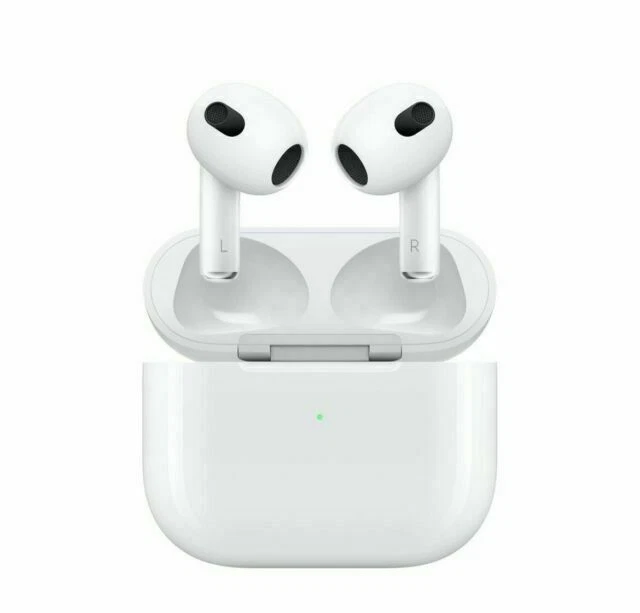 Apple AirPods 3rd Generation In-Ear Headset MagSafe Charger - White - Excellent