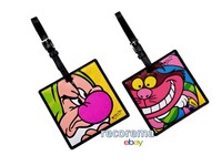 Romero Britto Lot Of 2 Disney Luggage Tags: Grumpy & Cheshire Cat Romero Britto Lot Of 2 Disney Luggage Tags: Grumpy & Cheshire Cat