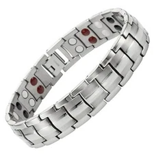 Gorgeous Magnetic Bracelet for men Arthritis Pain Relief Balance Energy Power RX