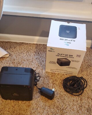 REVOLABS FLX UC 500 USB CONFERENCE PHONE -- (BLACK)