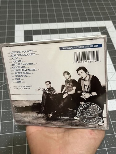 Unstoppable by Rascal Flatts (CD, Apr-2009, Lyric Street NEW FACTORY SEALED) - Picture 2 of 2