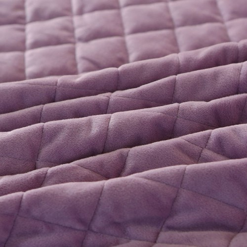 Lace Embrodery Velvet Quilted Bedspread Set King Queen 2 Pillow Shams Sheet Soft - Picture 43 of 80