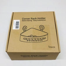 Bathroom Triangular Shower Shelf Bath Corner Storage Holder Organizer Rack