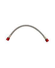 4an Nitrous Oxidefuel Line 12 Stainless Steel Braided Red Ends
