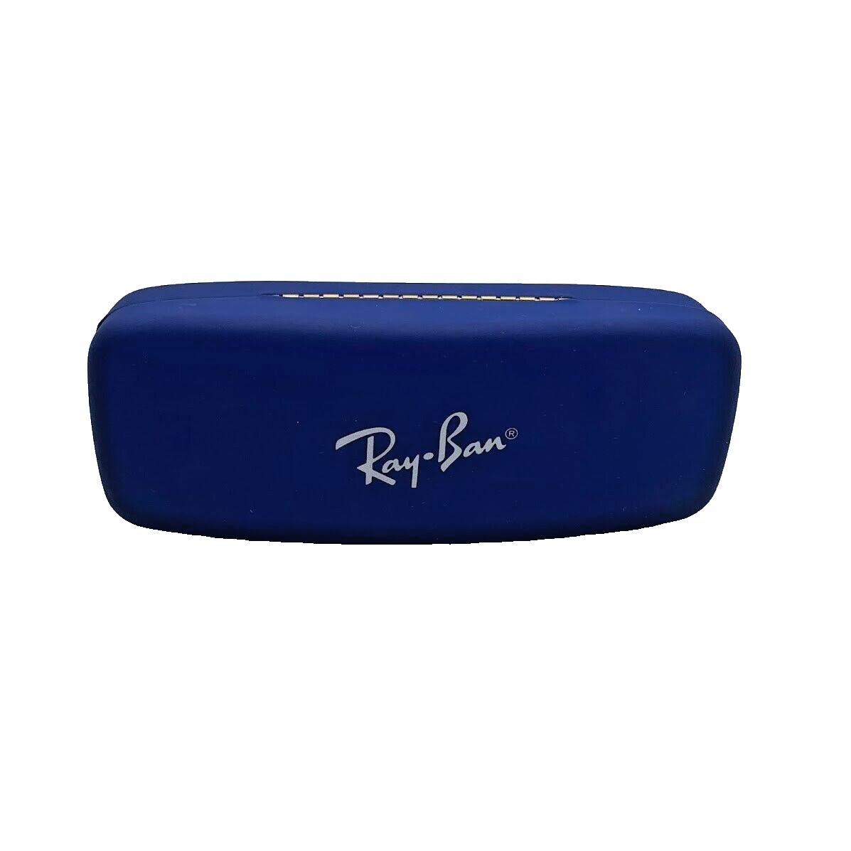 Ray-Ban Hard Eyeglasses Case Sunglasses Blue Clamshell Logo  display picture 1