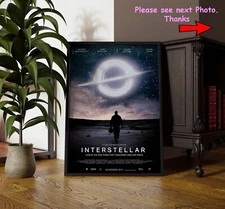 Interstellar Poster, Christopher Nolan Poster, Movie Poster