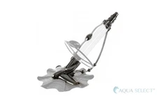 Aqua Select Trident 2 Above Ground Suction-Side Swimming Pool Cleaner w/ Hose