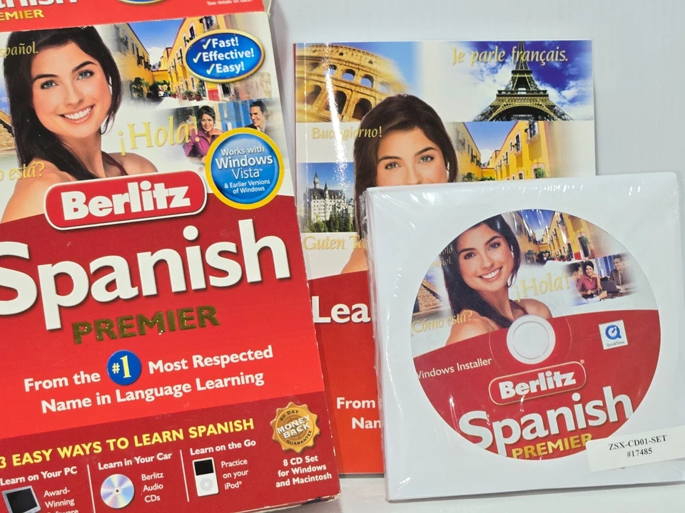 Berlitz Spanish Premier Language Course – BRAND NEW – Software, & Audio CDs - Image 3 of 3