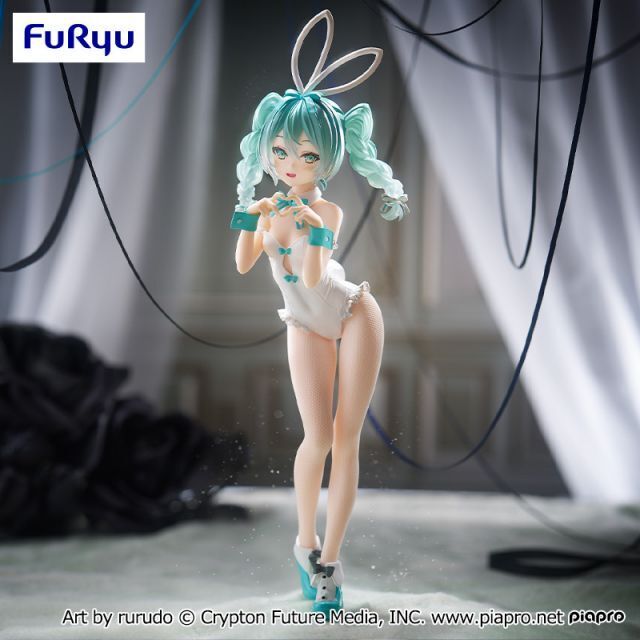 Vocaloid Hatsune Miku BiCute Bunnies Figure Rurudo White Vocaloid Hatsune Miku BiCute Bunnies Figure Rurudo White
