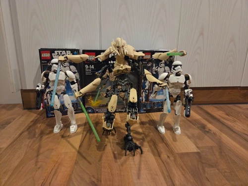 LEGO Star Wars: General Grievous 75112 / 2x First Order Stormtrooper 75114