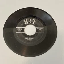 The Jalopy Five / Ed Hardin - And I Love Her / Such A Night - Hit Records 138