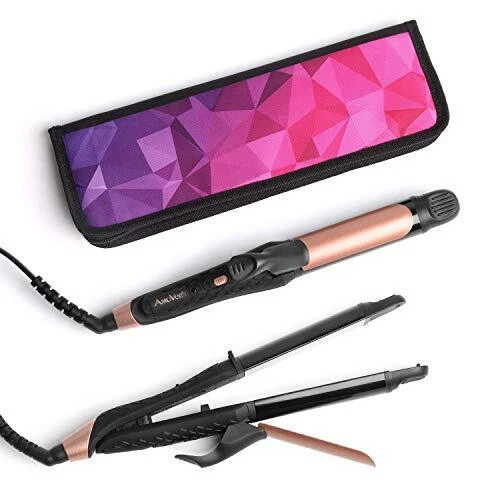 Travel straightener top dual voltage