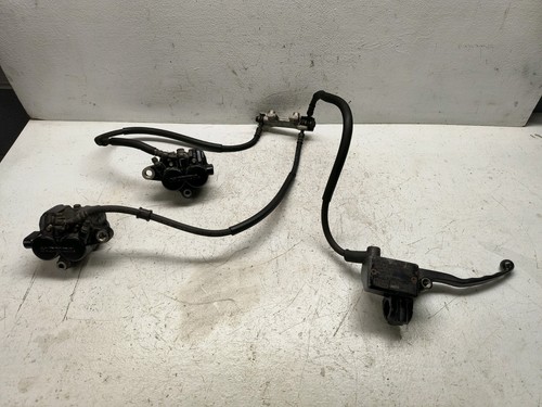 1983 Honda Magna V65 VF1100C OEM Front Brake Assembly Master Calipers Hose Line