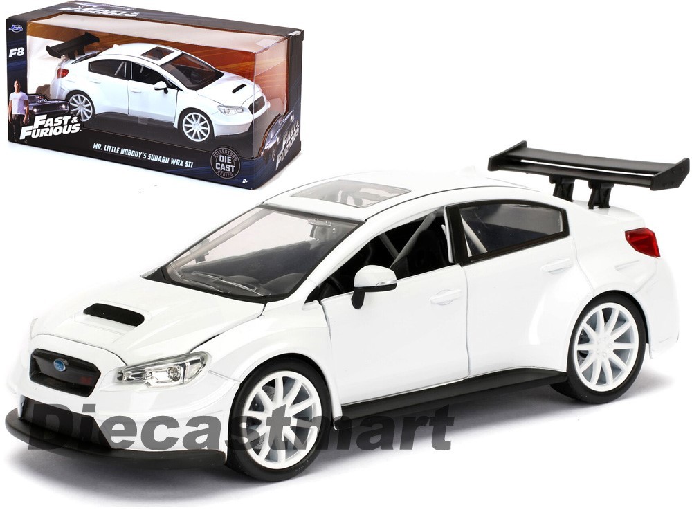JADA 1:24 FAST & FURIOUS 8 MR. LITTLE NOBODY'S SUBARU WRX