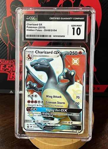 Charizard GX SV49/SV94 Hidden Fates: Shiny Vault Holo GRADED CGC 10 GEM MINT - 第 1/4 張圖片