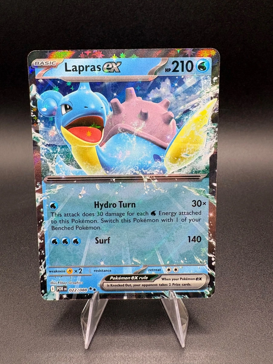 lapras ex pokemon card value Amazon.com: Pokemon – Lapras ex 032/142 main image 1