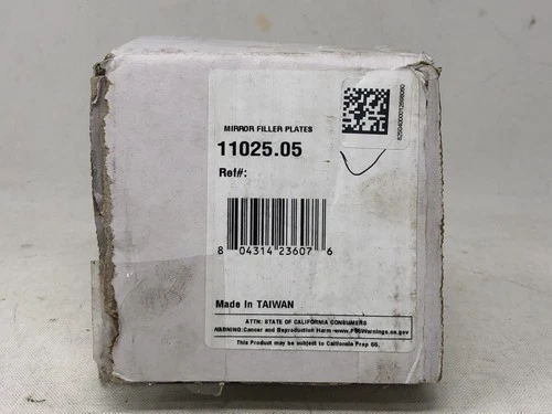 Rugged Ridge Mirror Filler Plate Kit Pair 11025.05 - Black