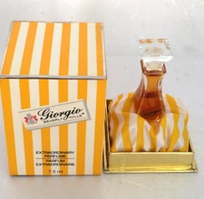 Vintage 80's GIORGIO by Giorgio Beverly Hills Extraordinary PARFUM 7.5 ml Dab-on