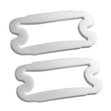 Park Light Lens Gaskets For Chevrolet Chevelle 1967 White Sponge - LG 2003-103
