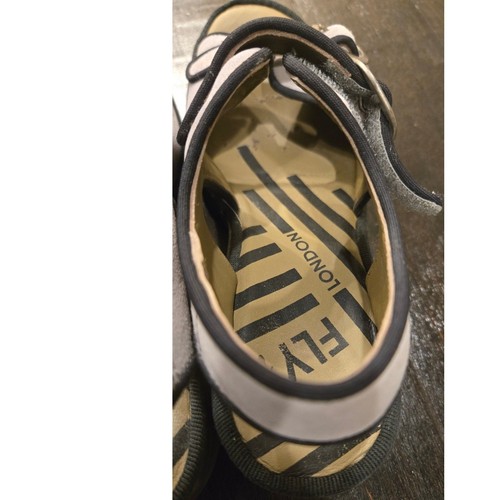 Fly London BARA355FLY Wedge Sandal Concrete Suede Size 37 EU 6.5 US - Imagen 5 de 8