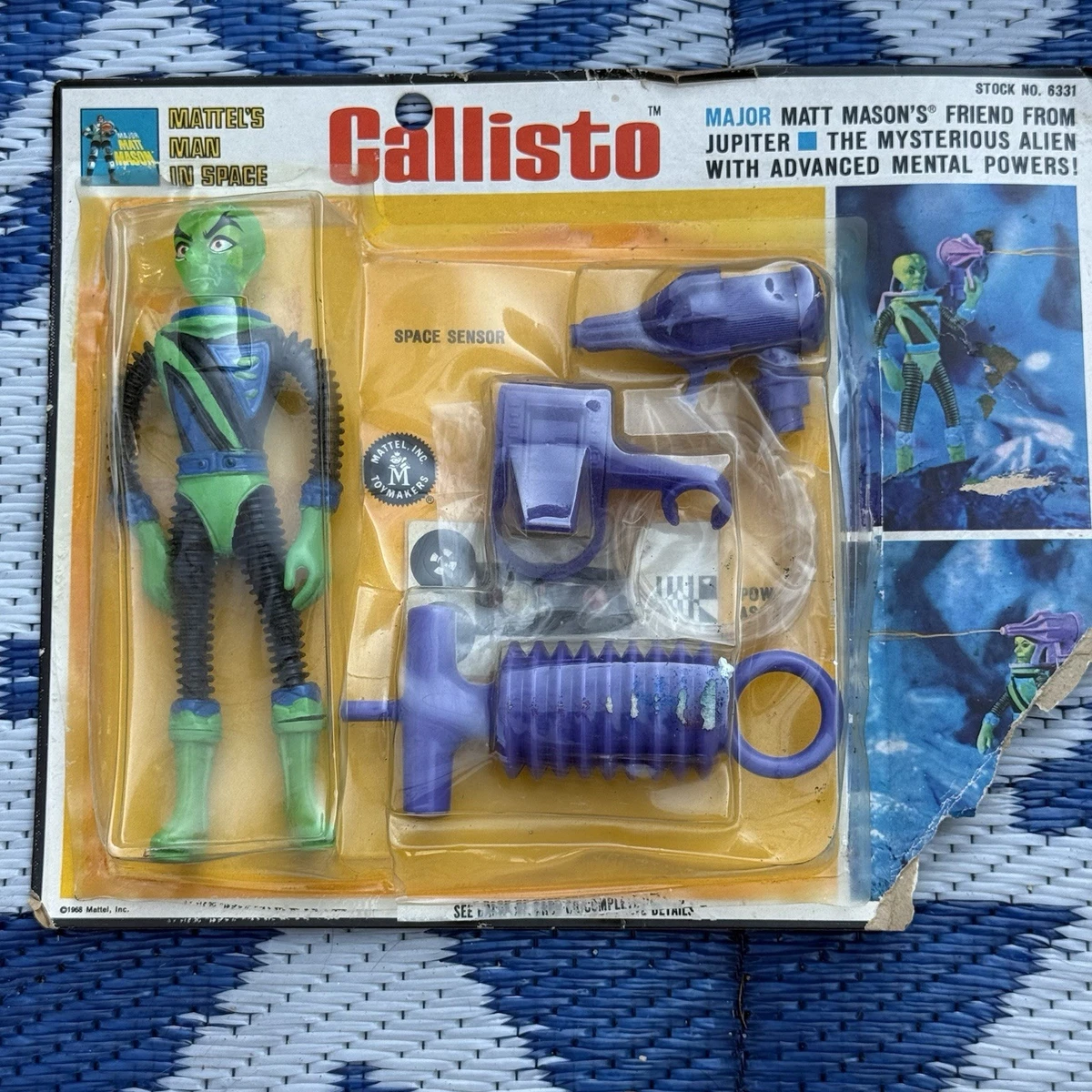 Major Matt Mason - Mattel - Major Matt Mason avec Cat Trac (ref.6318
