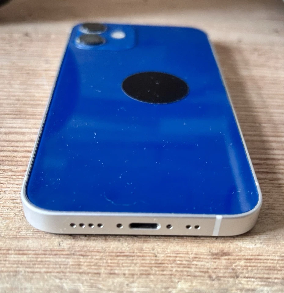 Apple iPhone 12 mini - 128GB - Blau (Ohne Simlock) — Defekt— Neue Bauteile ✅ - Bild 3 von 4