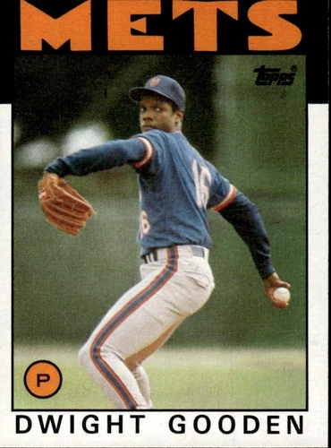 1986 Topps #250 Dwight Gooden New York Mets
