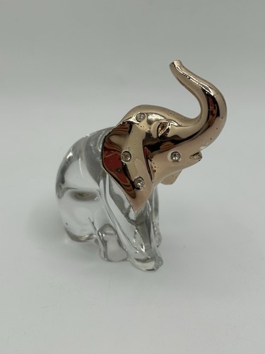 Vintage LENOX Lead Crystal Elephant from 'Lenox Pave Jewels Collection' Pls Read - Picture 1 of 8