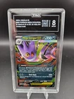 Pokémon TCG Mega Gengar Ex 056/094 Phantasmal Flames Holo Rare PSA TAG 8