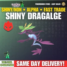 ✨ SHINY DRAGALGE ✨ ALPHA ✨BATTLE READY - Pokemon Legends Z/A