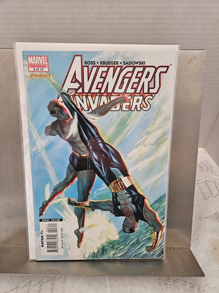 Avengers/Invaders #1-12 + Sketchbook Alex Ross - Image 4 of 4